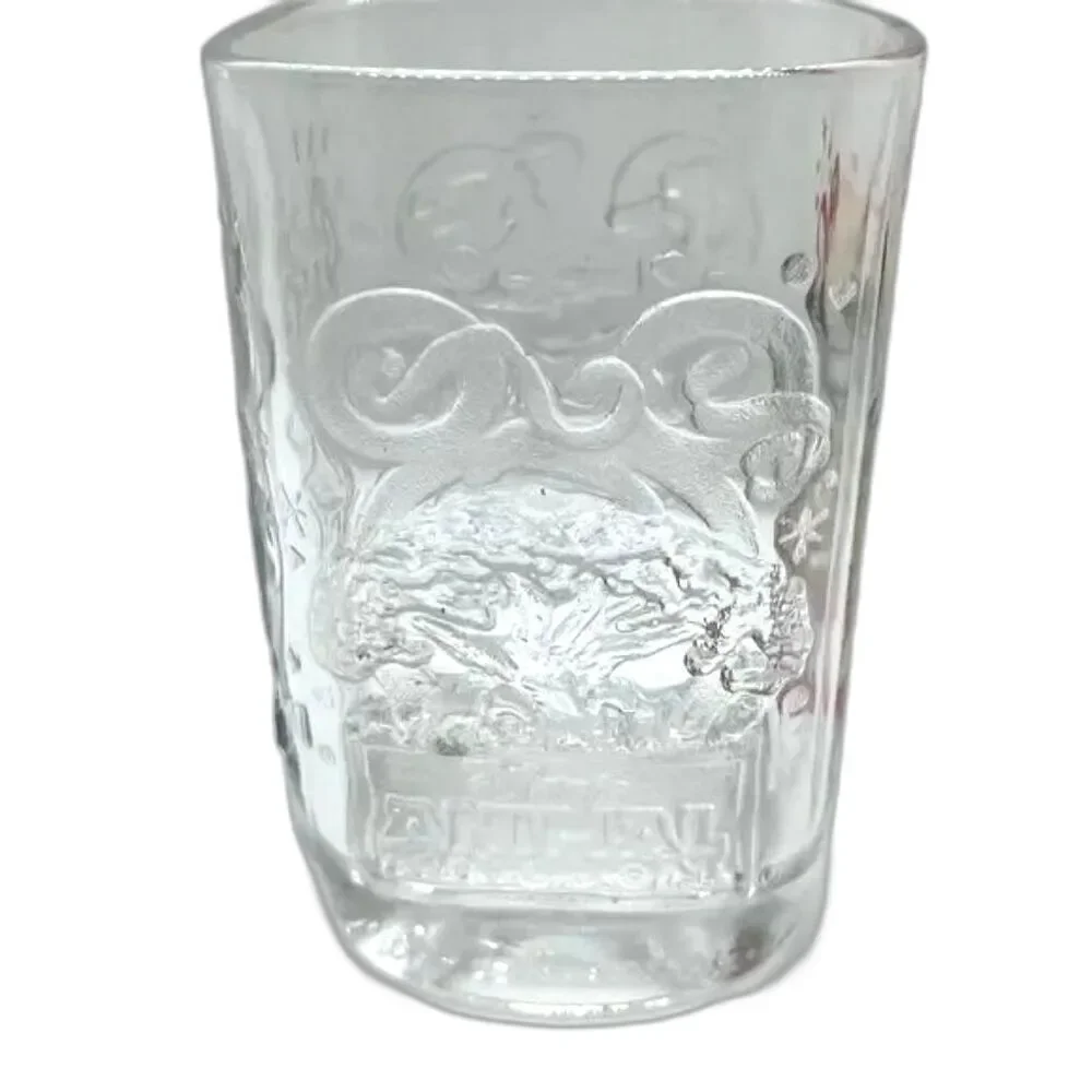 DISNEY MICKEY MOUSE Safari Millennium Celebration Glass Tumbler 14 oz